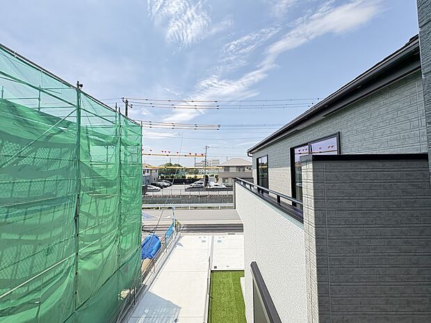 【C号棟 眺望】「第1種低層住居専用地域」の街並み