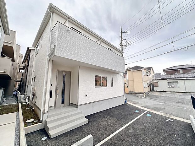 【外観】蕨駅徒歩12分/2階建/地震に強い家