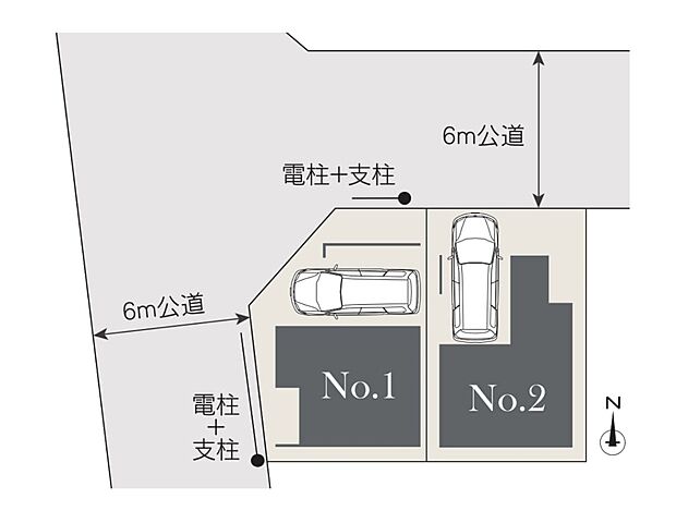 【区画図】是非とも現地をご確認ください。