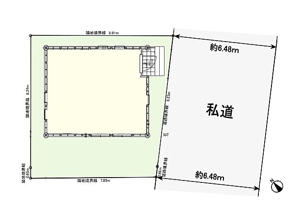 【区画図】是非とも現地をご確認ください。