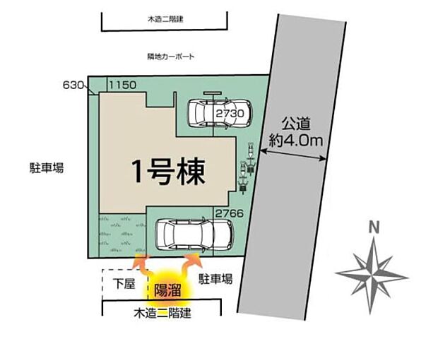 【区画図】是非とも現地をご確認ください。