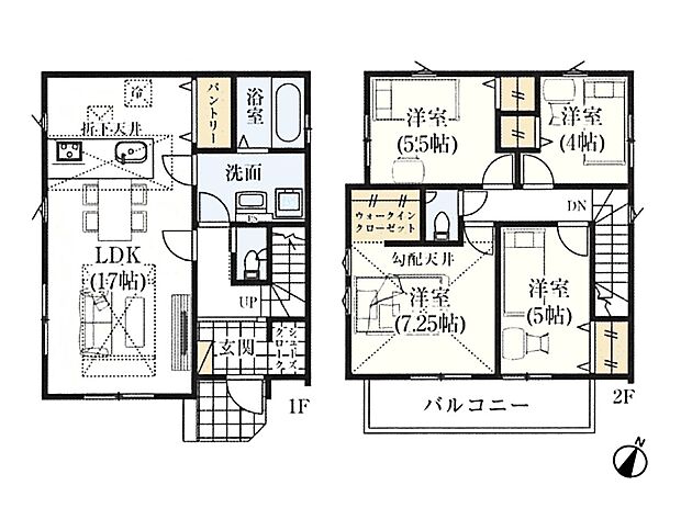 【間取図】是非とも現地をご確認ください。