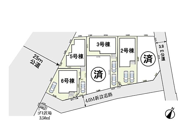 【区画図】是非とも現地をご確認ください。