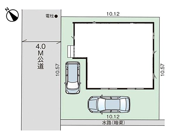 【区画図】是非とも現地をご確認ください。