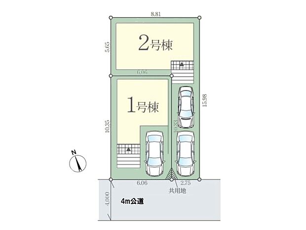 【区画図】是非とも現地をご確認ください。
