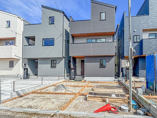 【外観】陽当りや通風性など各所に施された工夫で住みやすさを実現。部屋の大きさや周辺環境・街並など、資料には掲載していない情報が現地にはたくさんございます。是非ご確認下さい。