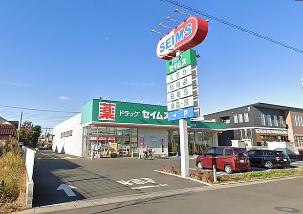 ドラッグストア 650m ドラッグセイムス川口安行藤八店