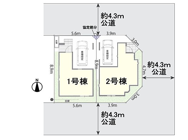 【区画図】