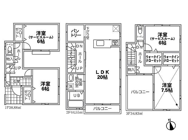 3号棟【間取り図】