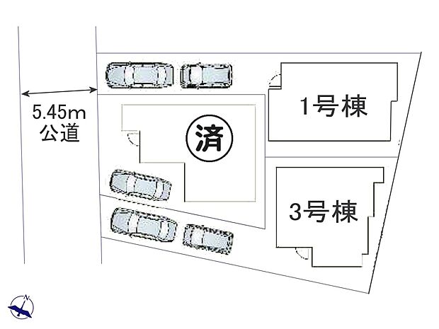 【区画図】是非とも現地をご確認ください。