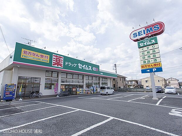 ドラッグストア 700m ドラッグセイムス岩槻店