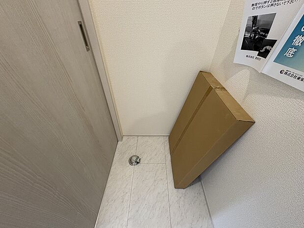 【ランドリースペース】ご希望の洗濯機が設置できるかどうかは現地でお確かめください。