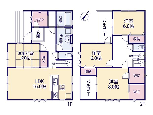 【間取図】是非とも現地をご確認ください。