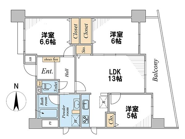 間取り：311002461407