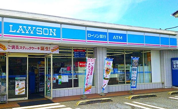 コンビニ 190m ローソン 桶川神明一丁目店