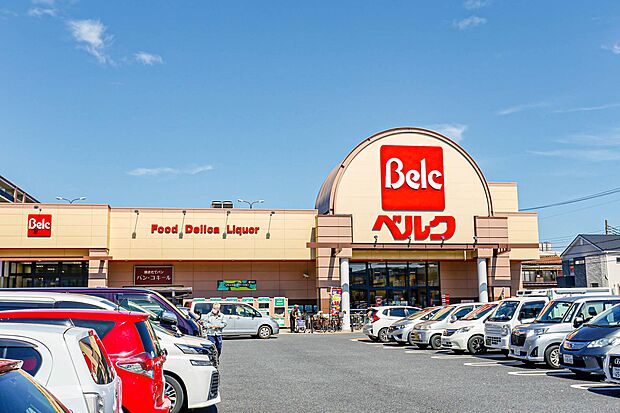 スーパー 700m ベルク越谷西方店