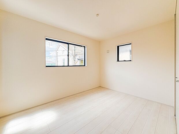 【寝室6.5帖】充実した生活は伸びやかな居室空間から始まります。快適に・伸びやかに。心の潤いを求める方々へ。