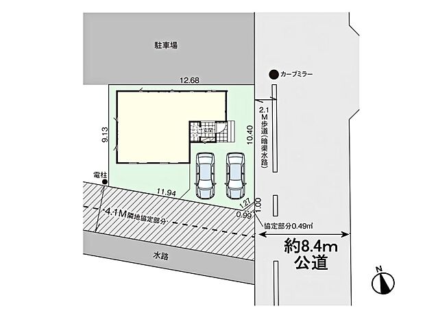 【区画図】是非とも現地をご確認ください。