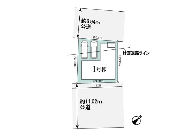 【区画図】