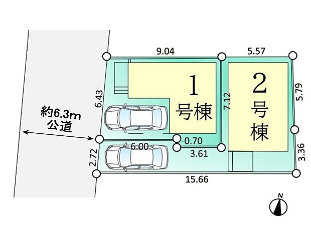 【区画図】是非とも現地をご確認ください。