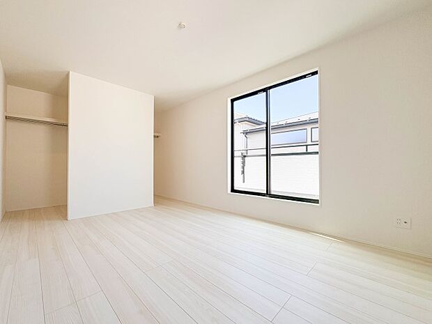 【寝室7.87帖】充実した生活は伸びやかな居室空間から始まります。快適に・伸びやかに。心の潤いを求める方々へ。