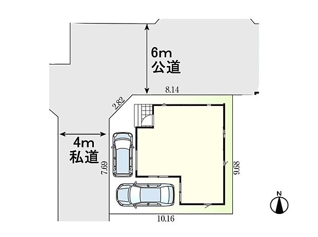【区画図】是非とも現地をご確認ください。