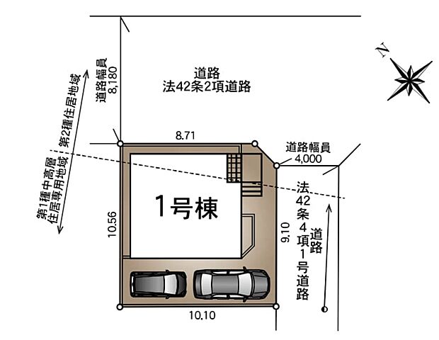 【区画図】是非とも現地をご確認ください。