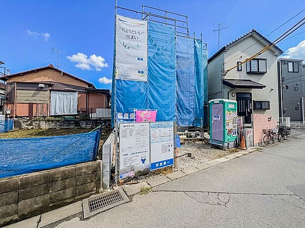 【外観】モデル棟のご案内も可能です。ぜひ、現地と近隣の施工例を御見学ください。