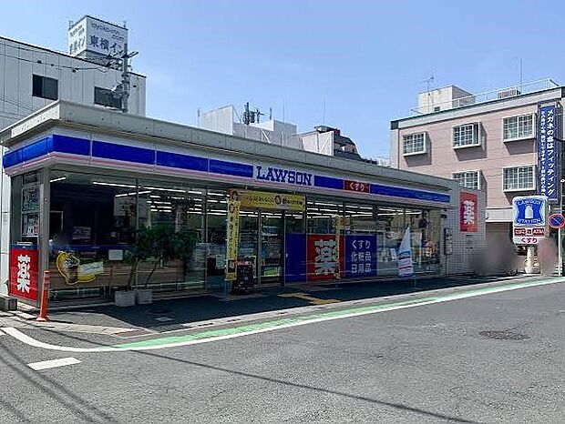 コンビニ 500m ローソン草加青柳七丁目店