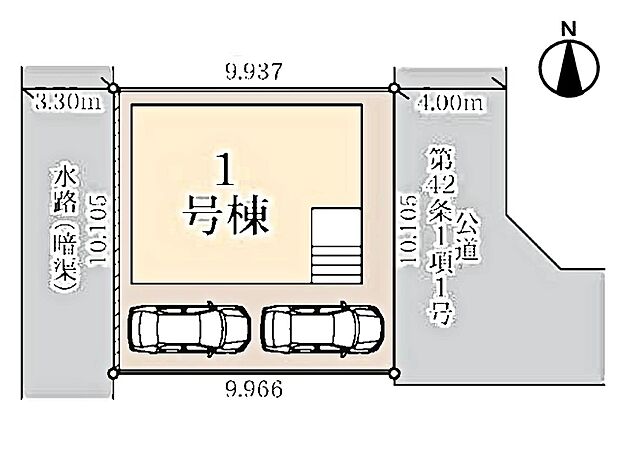 【区画図】是非とも現地をご確認ください。