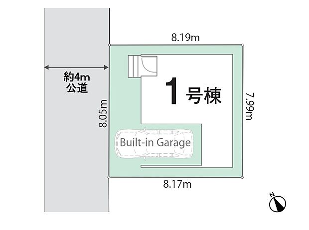 【区画図】是非とも現地をご確認ください。