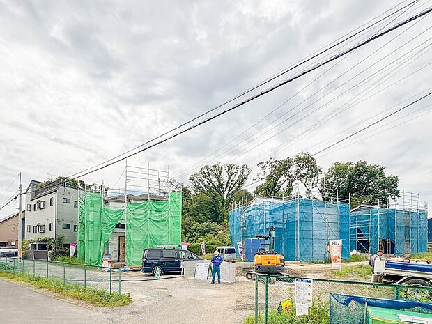 3号棟【前面道路】家の良し悪しだけでなく周辺環境も重要なポイント。