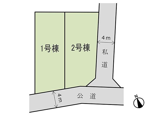 【区画図】是非とも現地をご確認ください。