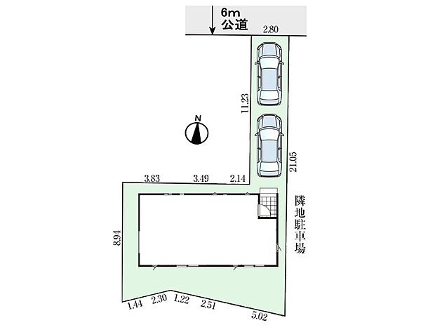 【区画図】