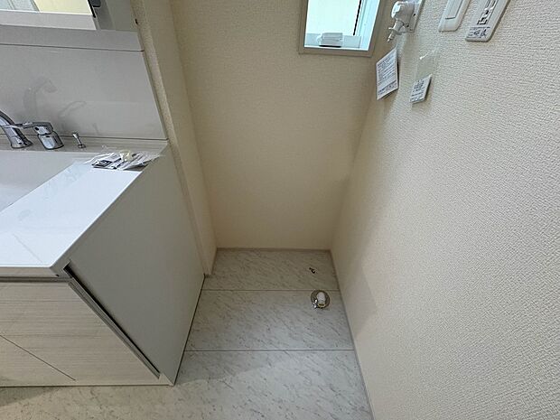 【ランドリースペース】ご希望の洗濯機が設置できるかどうかは現地でお確かめください。