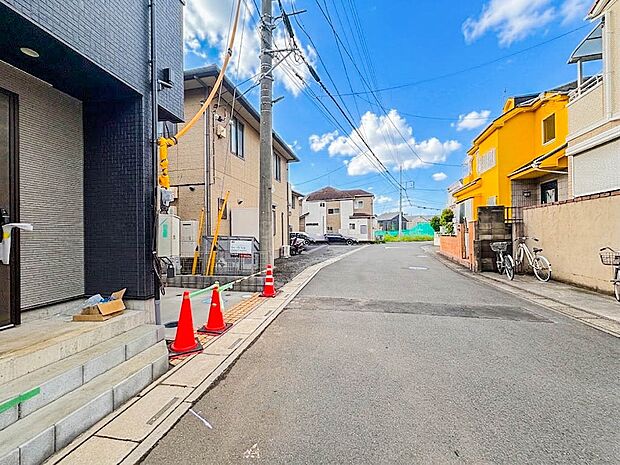 【前面道路】家の良し悪しだけでなく周辺環境も重要なポイント。