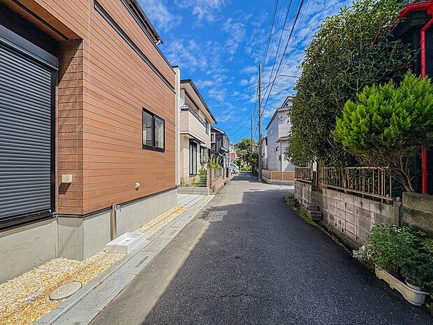 【前面道路】家の良し悪しだけでなく周辺環境も重要なポイント。