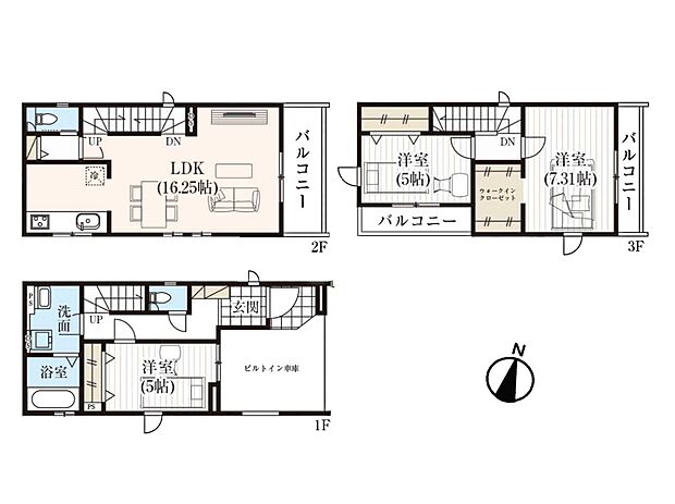 1号棟【間取り図】