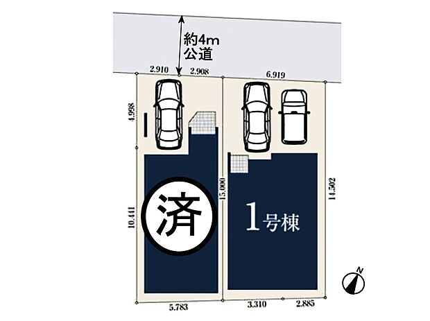 【区画図】是非とも現地をご確認ください。