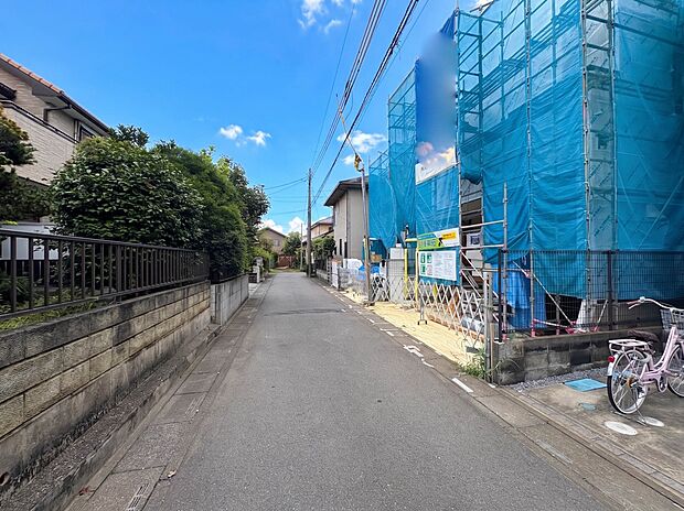 【前面道路】家の良し悪しだけでなく周辺環境も重要なポイント。