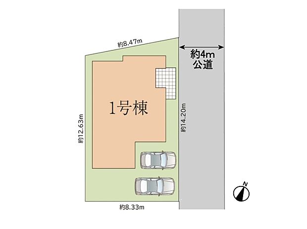 【区画図】是非とも現地をご確認ください。