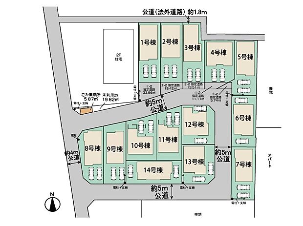 【区画図】是非とも現地をご確認ください。