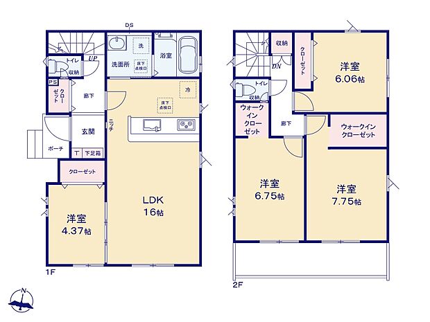 【間取図】是非とも現地をご確認ください。