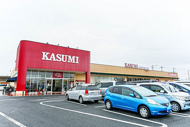 スーパー 1200m カスミフードスクエア越谷大袋店(スーパーまで徒歩約15分!)