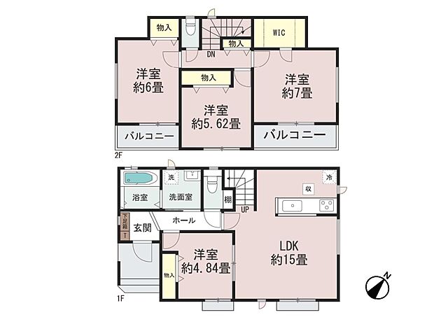【間取図】是非とも現地をご確認ください。