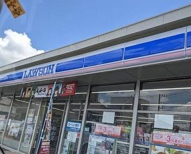コンビニ 650m ローソン越谷弥十郎店