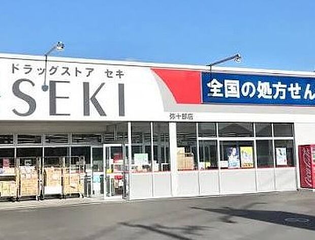 ドラッグストア 750m セキ越谷弥十郎店