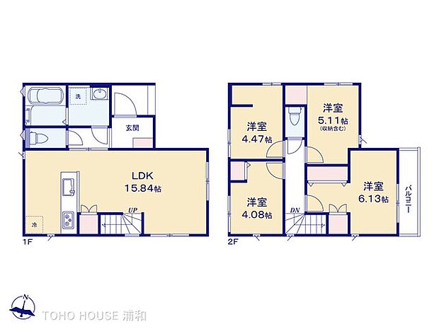 【間取図】是非とも現地をご確認ください。