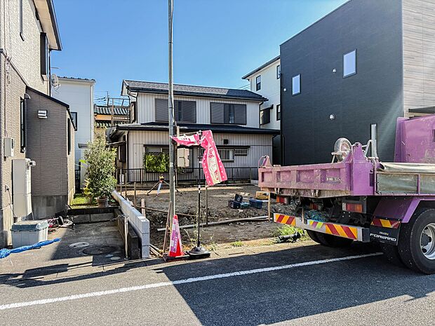 【外観】モデル棟のご案内も可能です。ぜひ、現地と近隣の施工例を御見学ください。