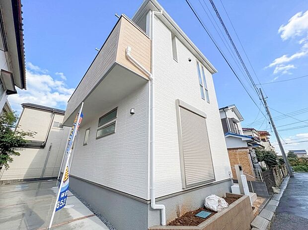 【外観】モデル棟のご案内も可能です。ぜひ、現地と近隣の施工例を御見学ください。